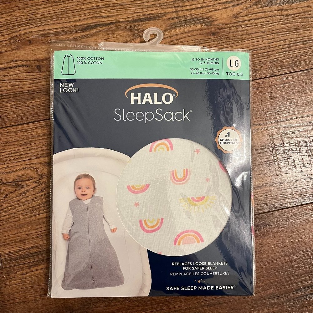 NWT Halo Sleep Sack 0.5 TOG 18m